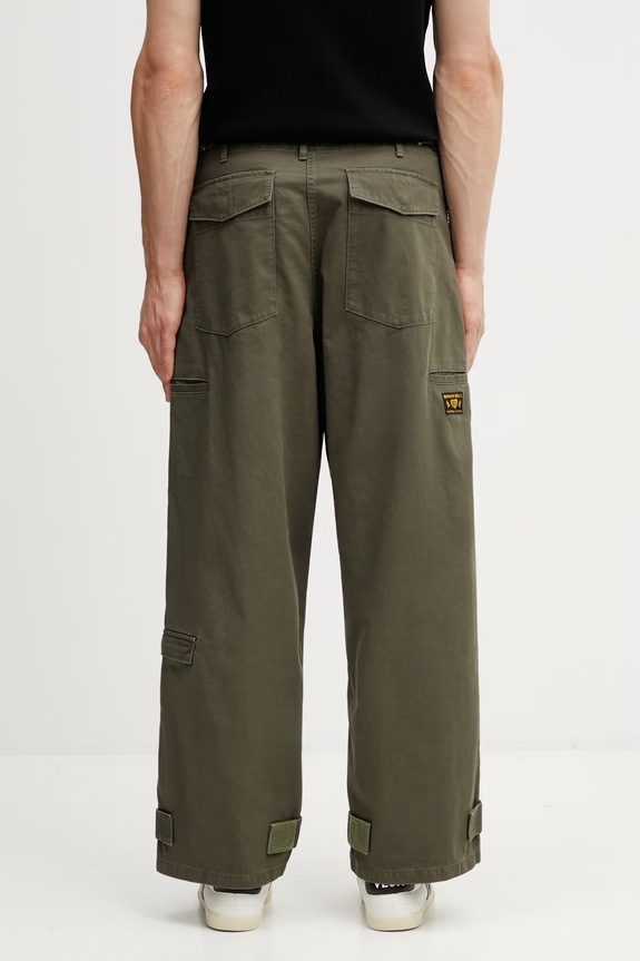 Clothing Human Made MENS WOVEN PANTS trousers cotton men's HM31PT014 green