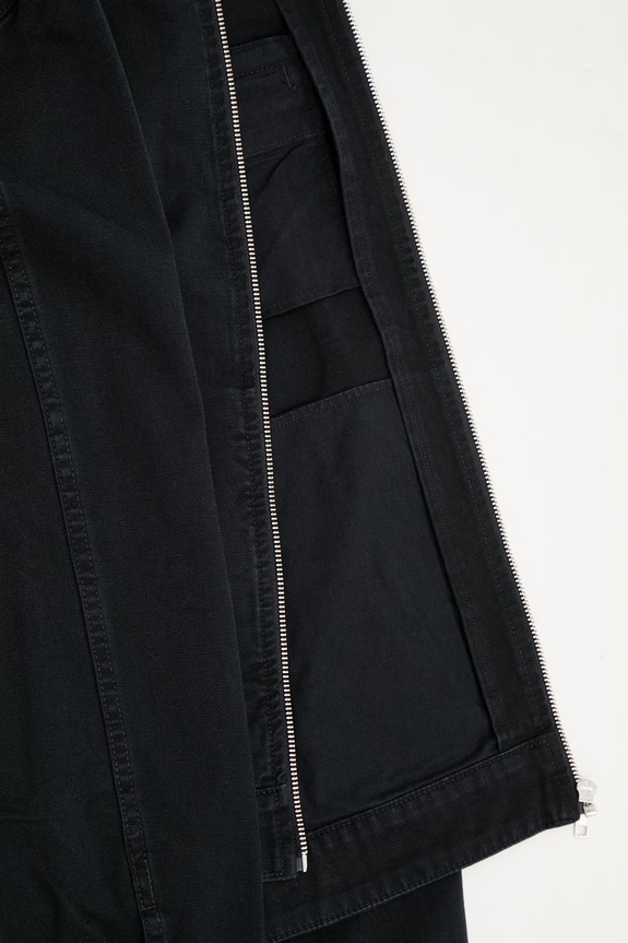 Gramicci TAOS CANVAS JACKET prijelazna jakna od pamuka za muškarce G6SM.J009. crna