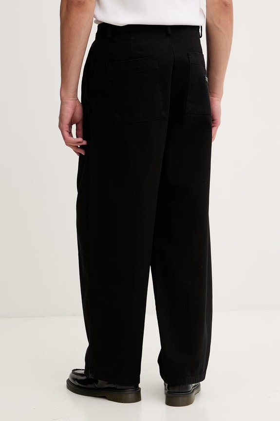 Îmbrăcăminte Kaotiko blugi relaxed fit pentru bărbați AS016.01.K002 negru