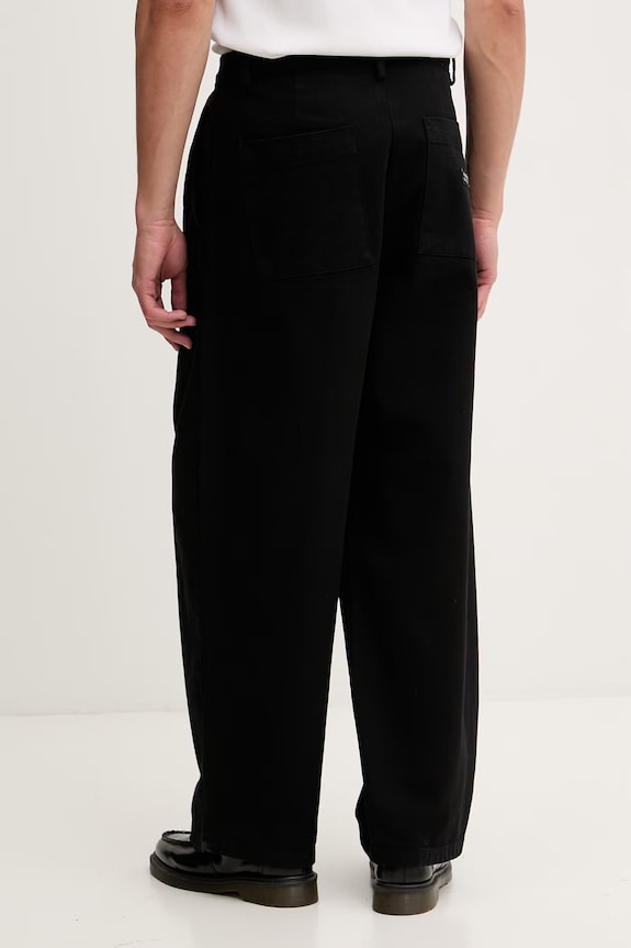 Îmbrăcăminte Kaotiko blugi relaxed fit pentru bărbați AS016.01.K002 negru