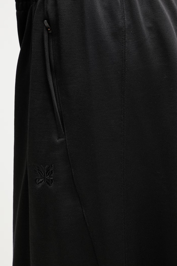 Needles pantaloni de trening cu bumbac pentru bărbați negru SX428