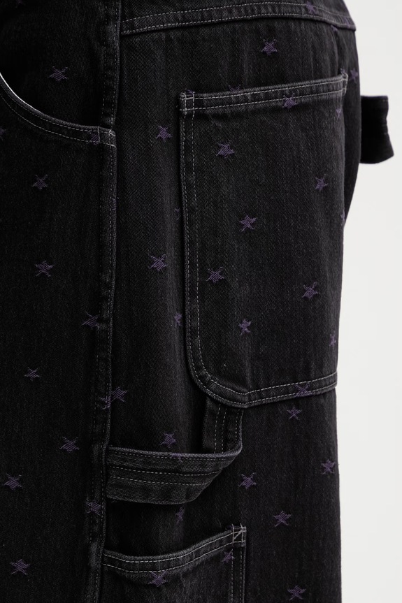 Needles relaxed fit ανδρικά μαύρο SX206