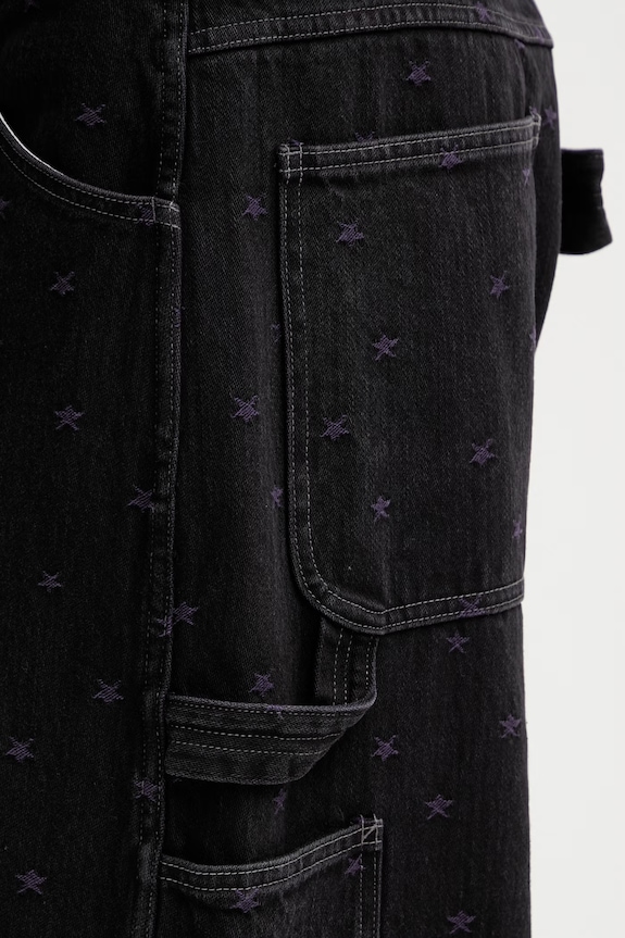 Needles relaxed fit ανδρικά μαύρο SX206