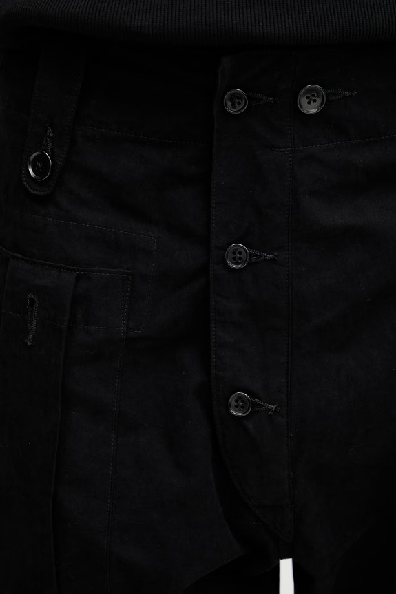 Needles cargo trousers Men's SX141 black