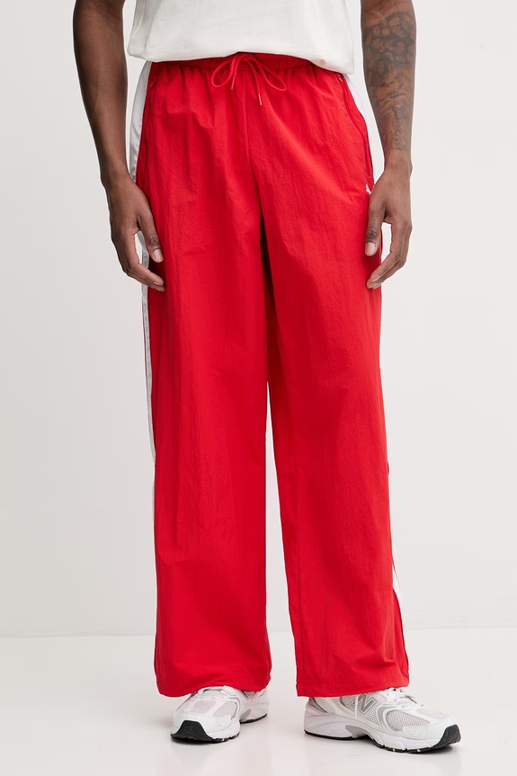 Spodnji del trenirke Puma Oversized rdeča 629594