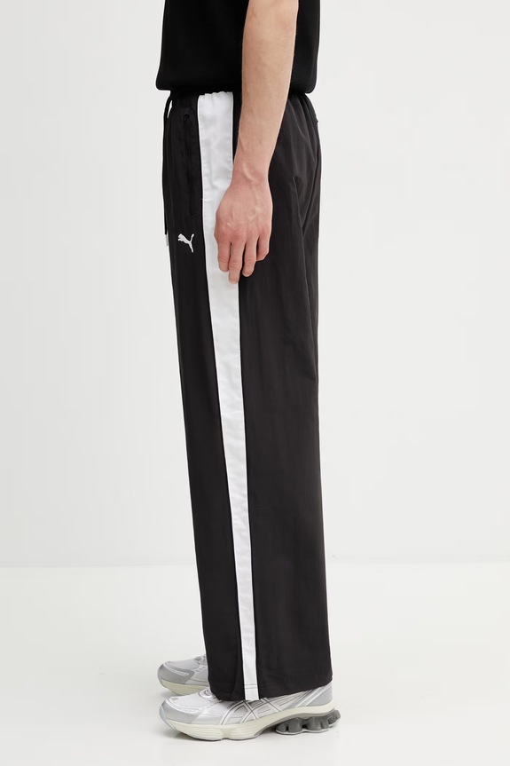 Odzież Puma spodnie dresowe Oversized 629594 czarny