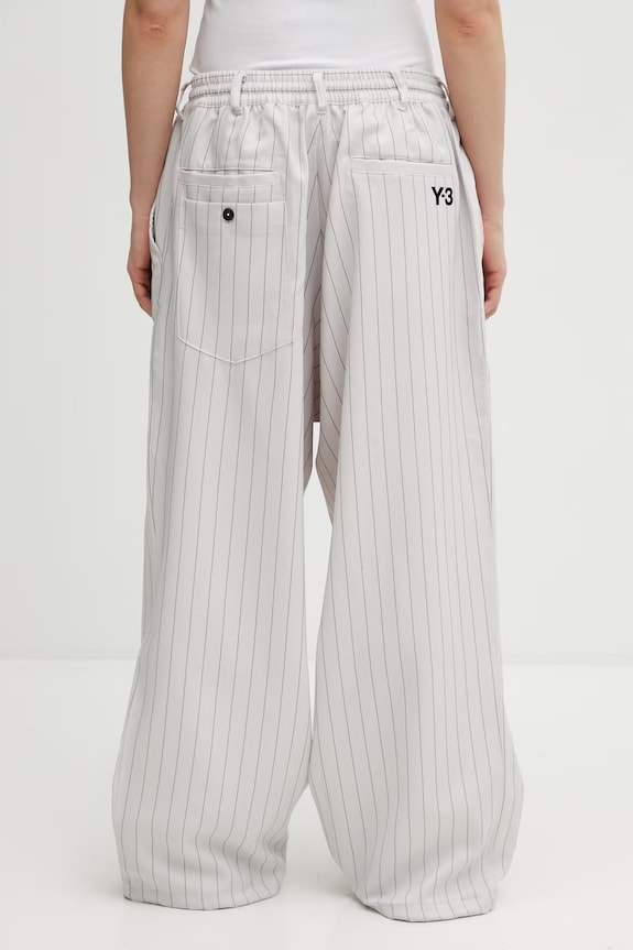 Odzież Y-3 spodnie SU PANTS KS7647 beżowy