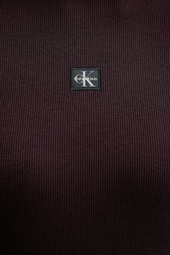 Calvin Klein Jeans rochie LV047E204G maro