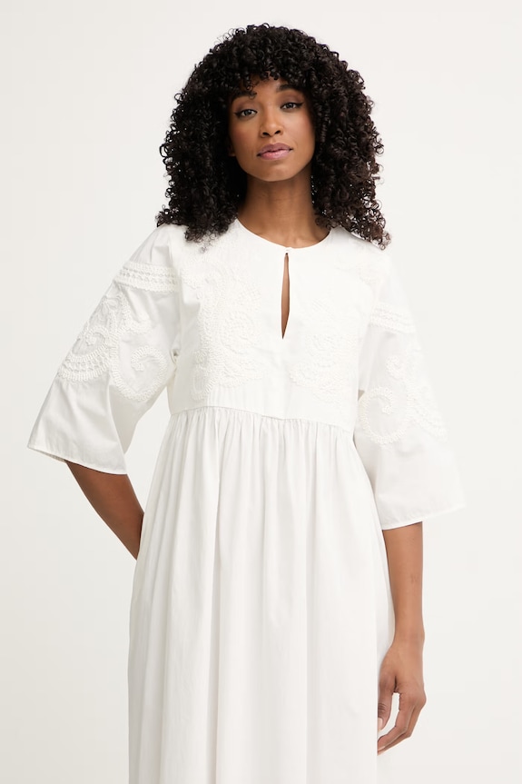 Weekend Max Mara bawełniane TILDE beżowy 2615221012600