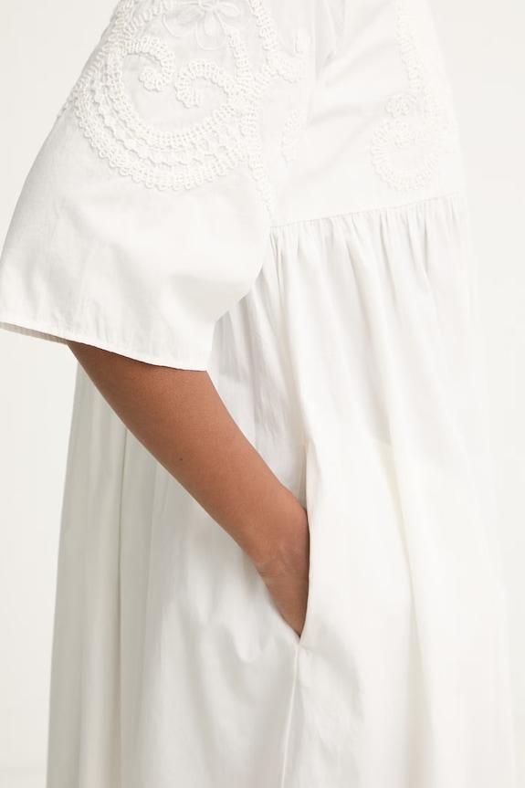Weekend Max Mara bawełniane TILDE 2615221012600 beżowy