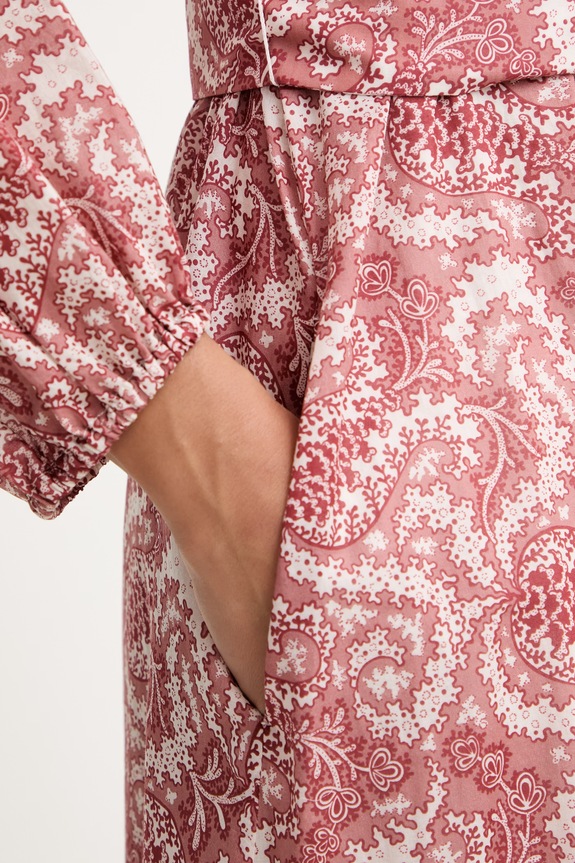 Weekend Max Mara rochie de vară din bumbac OBOLI 2615231022600