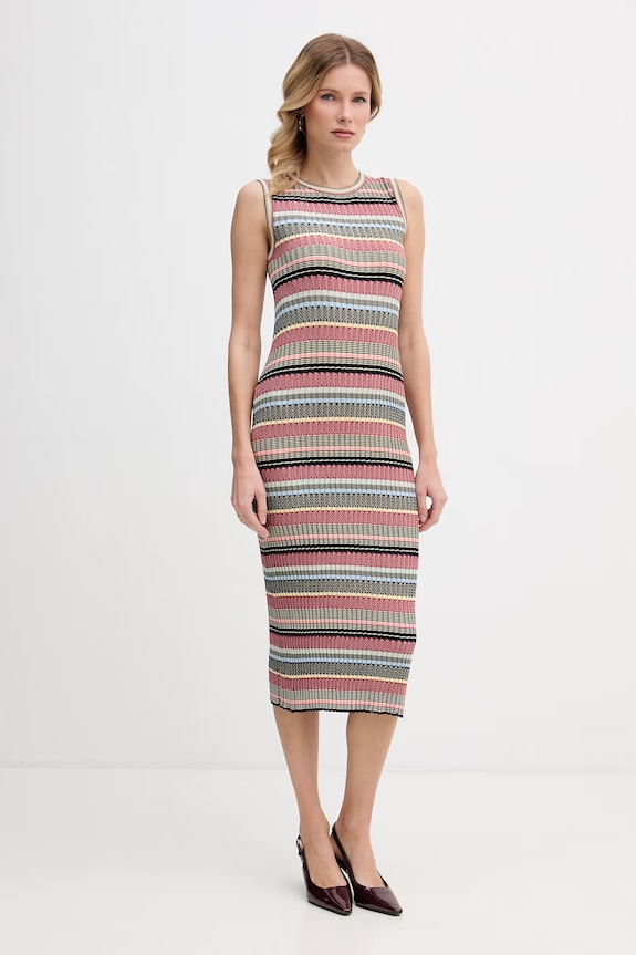 Weekend Max Mara sukienka SNOB różowy 2615321012600