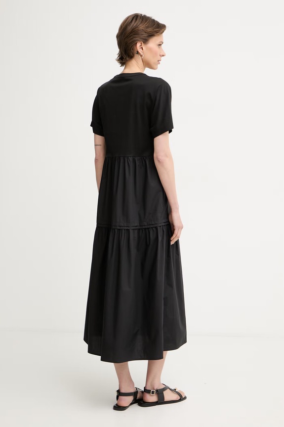 Abbigliamento Weekend Max Mara Vestito d'estate in cotone CAPSULA 2615621032600 nero