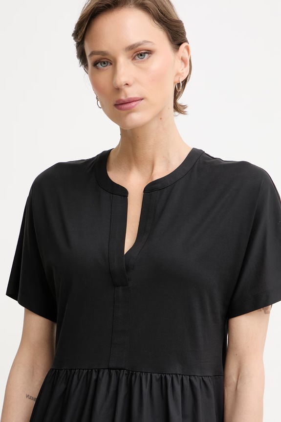 Weekend Max Mara Vestito d'estate in cotone CAPSULA nero 2615621032600