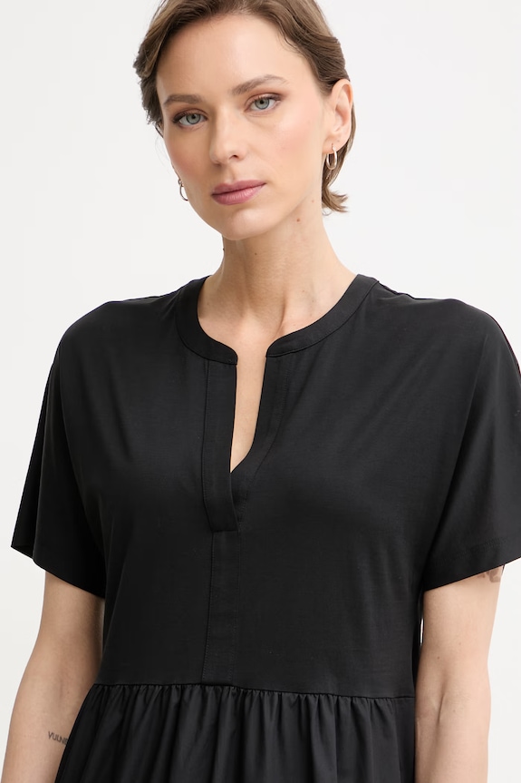 Weekend Max Mara Vestito d'estate in cotone CAPSULA nero 2615621032600