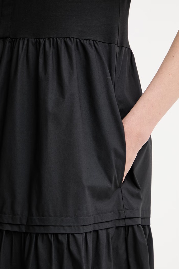 Weekend Max Mara Vestito d'estate in cotone CAPSULA 2615621032600 nero