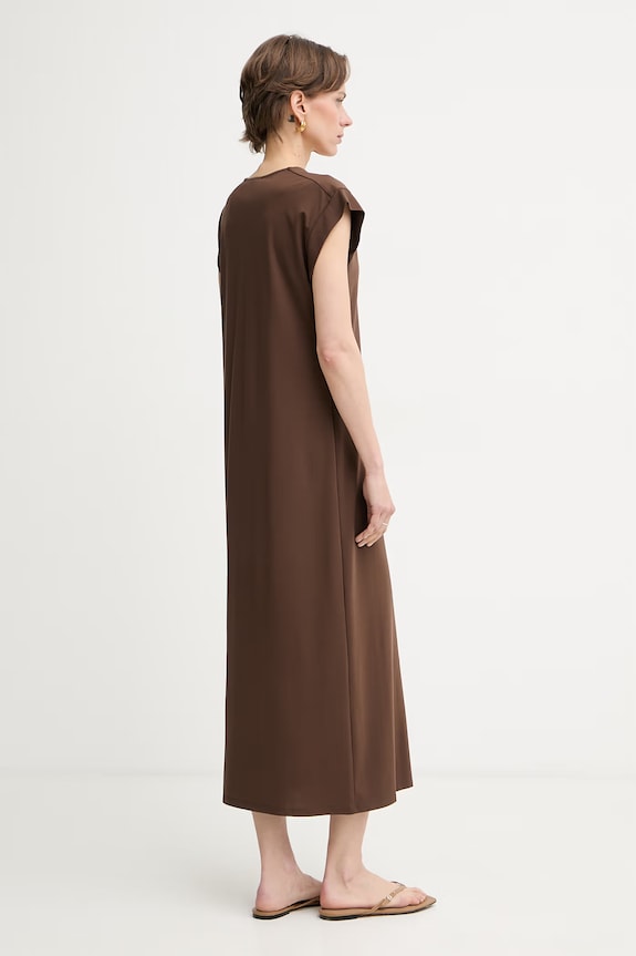 Odzież Weekend Max Mara sukienka MIRTO 2615621052600 brązowy