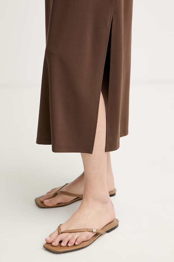 Weekend Max Mara sukienka MIRTO 2615621052600 brązowy