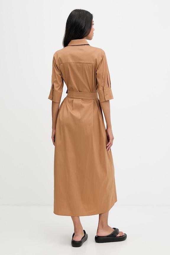 Ruházat Max Mara Beachwear női tengerparti ruha COGNAC 2616221029600 barna