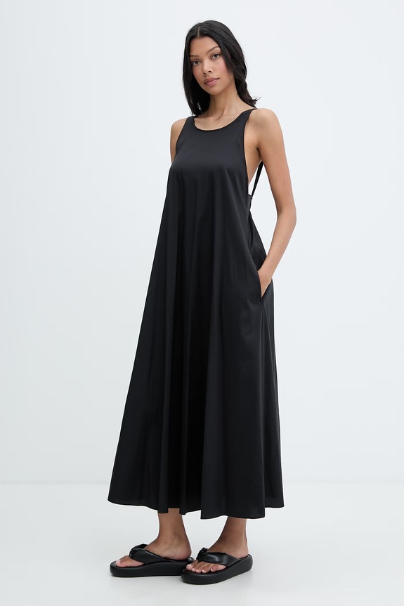 Max Mara Beachwear sukienka plażowa damska SETA 2616221039600 czarny SS26