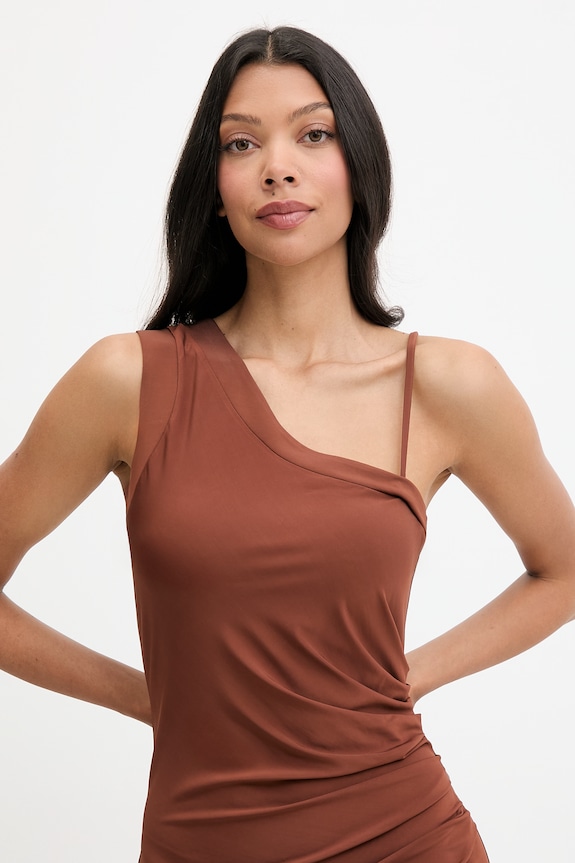 Max Mara Beachwear vestito da spiaggia da donna FIABE marrone 2616621029600