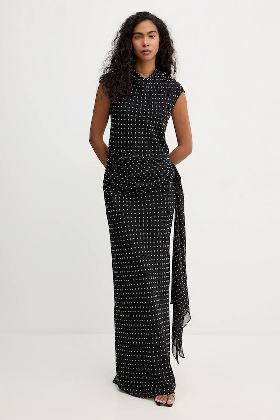 Rotate sukienka casual czarny 115237000