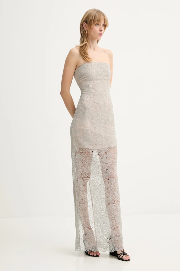 Rotate dress 115700039 gray SS26