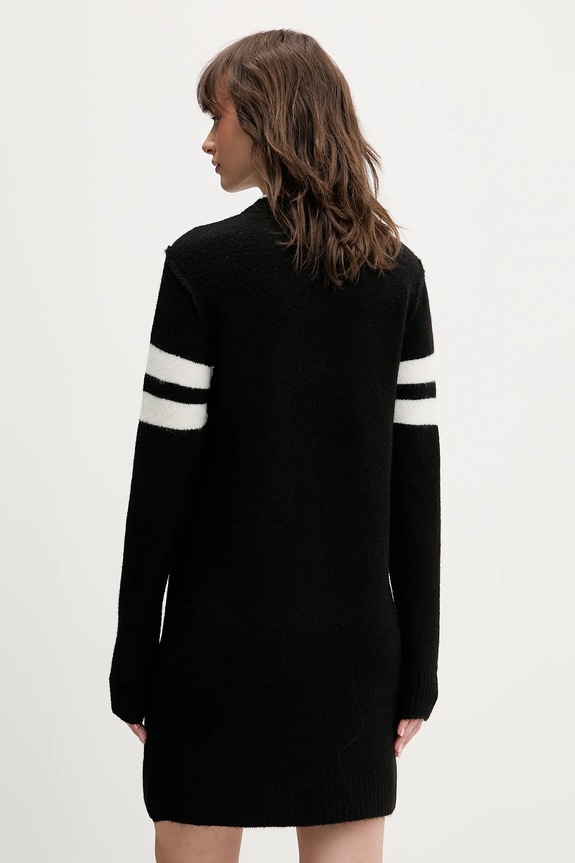 Oblečenie Šaty s prímesou vlny Tommy Jeans DW0DW21906 čierna