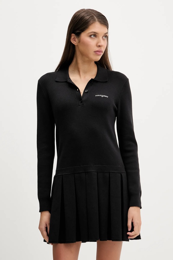 Tommy Jeans sukienka casual czarny DW0DW22464