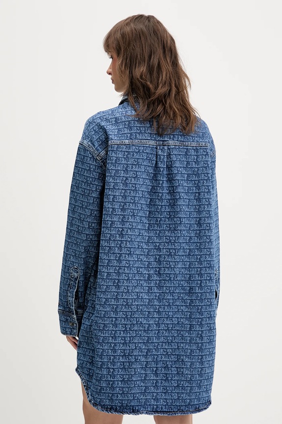 Oblečenie Rifľové šaty Tommy Jeans DW0DW22492 modrá