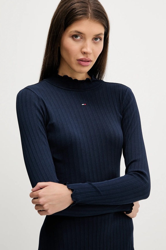 Šaty Tommy Jeans námořnická modř DW0DW22576