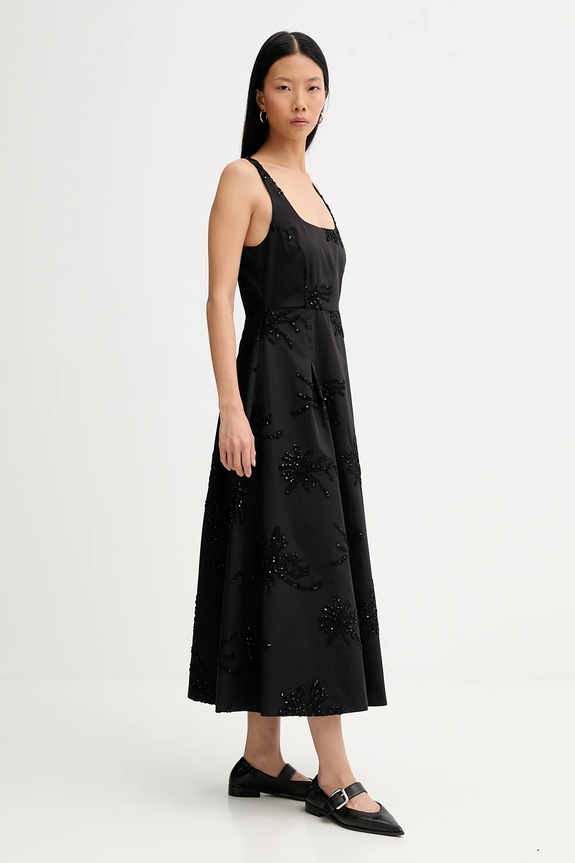 MUNTHE pamut ruha RONIA 254135025401 fekete SS26