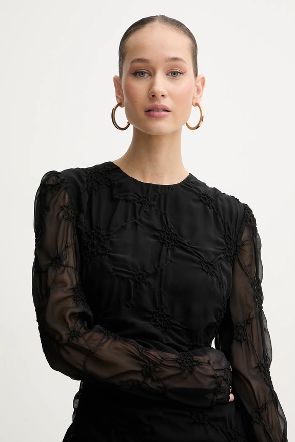 Stine Goya sukienka czarny SG.PS26.D188.2449