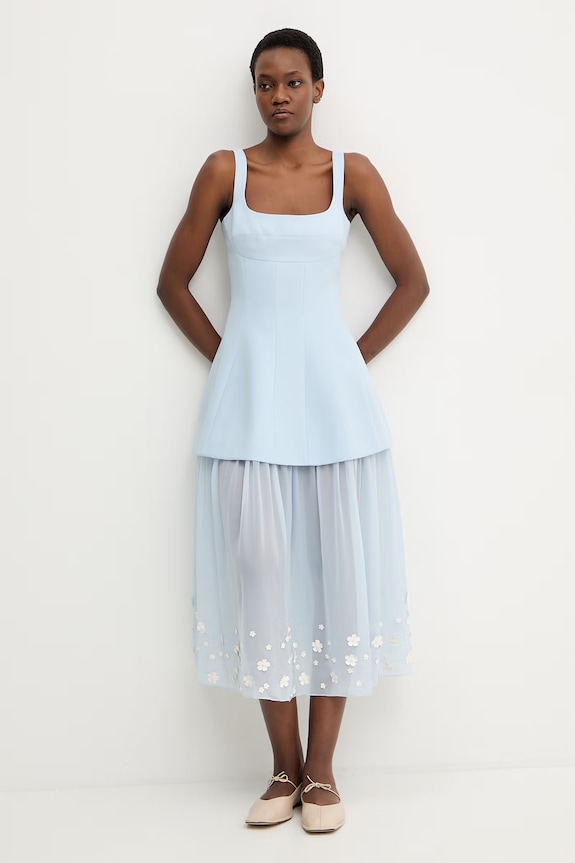 Stine Goya sukienka SG.SS26.D229.2508 niebieski SS26