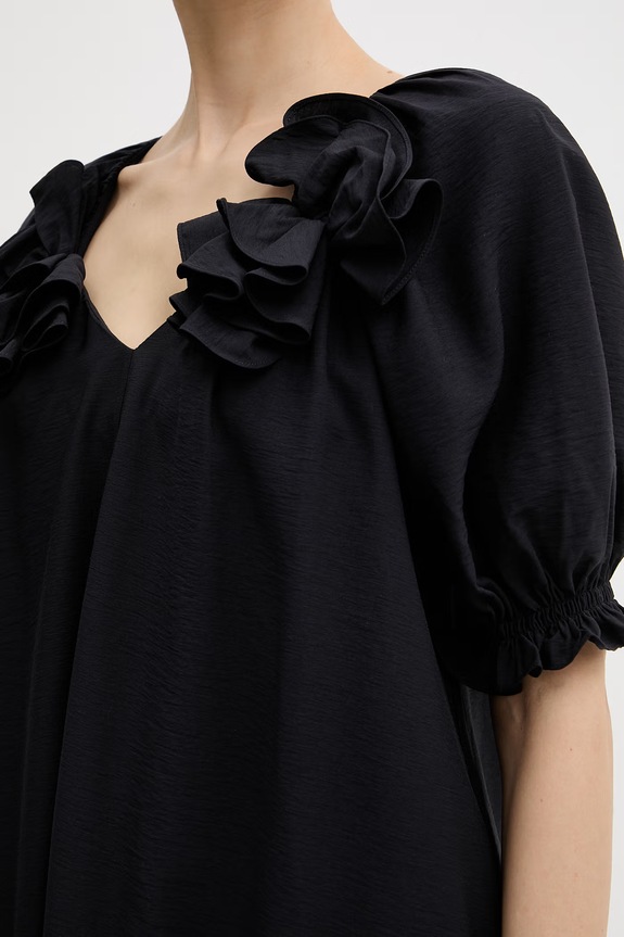 Stine Goya rochie SG.SS26.D266.2507 bleumarin