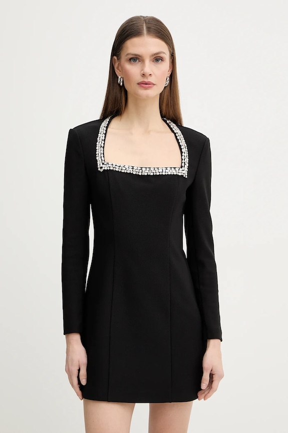 Šaty Marciano by Guess FRIDA nášivka čierna 6RGK08.6302A
