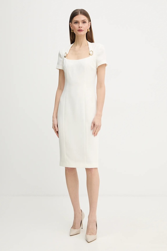 Šaty Marciano by Guess ZAIRA nášivka béžová 6RGK12.7357A