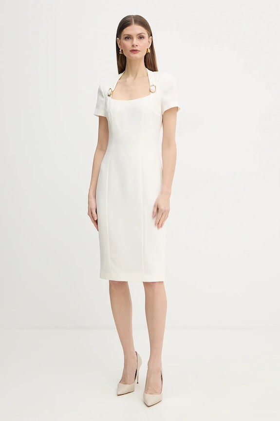 Šaty Marciano by Guess ZAIRA nášivka béžová 6RGK12.7357A