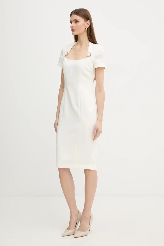Šaty Marciano by Guess ZAIRA 6RGK12.7357A béžová SS26
