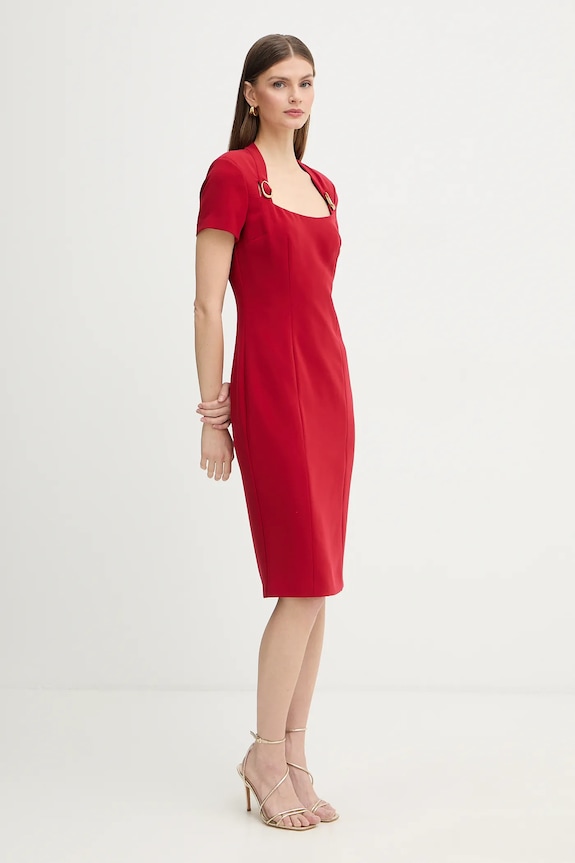Šaty Marciano by Guess ZAIRA 6RGK12.7357A červená SS26