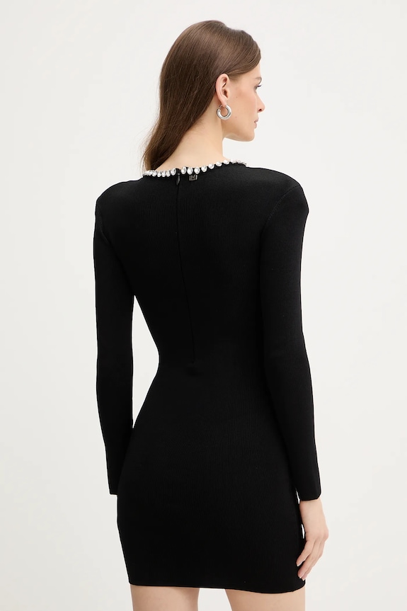 Ruházat Marciano by Guess ruha BEATRIZ 6RGK37.5905Z fekete