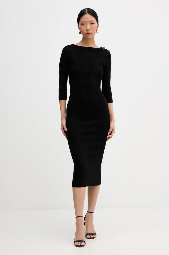 Šaty Marciano by Guess BICE s elastanom čierna 6RGK39.5613Z