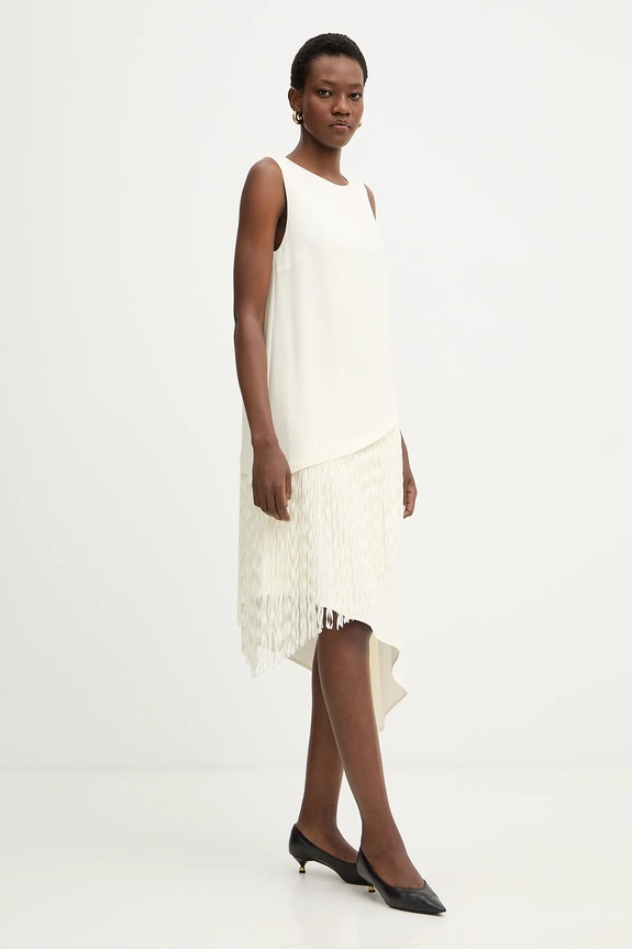 Haljina BOSS Dadiva 50555052 bež SS26