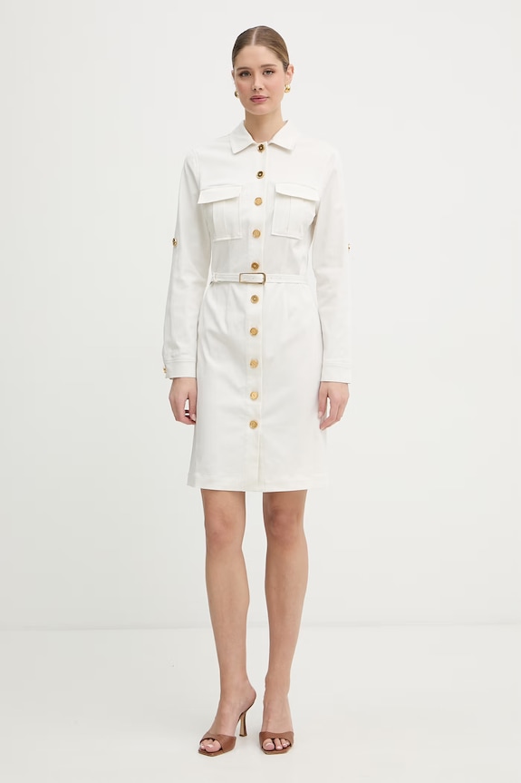 Marciano by Guess φόρεμα με lyocell DONA G6GK03.W1748 μπεζ SS26