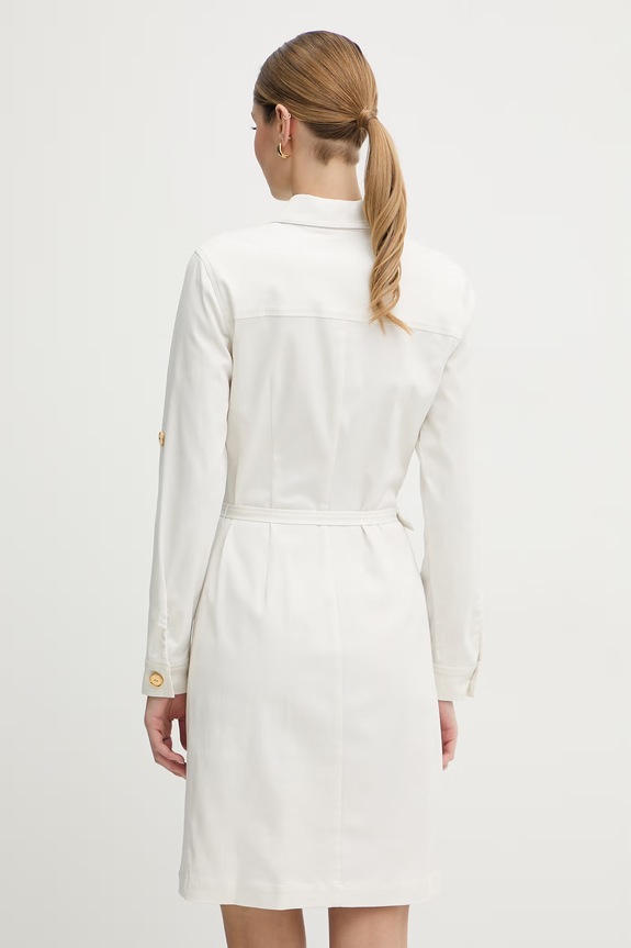 Ρούχα Marciano by Guess φόρεμα με lyocell DONA G6GK03.W1748 μπεζ