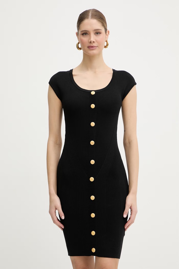 Marciano by Guess obleka LOLI črna G6GK30.Z0627
