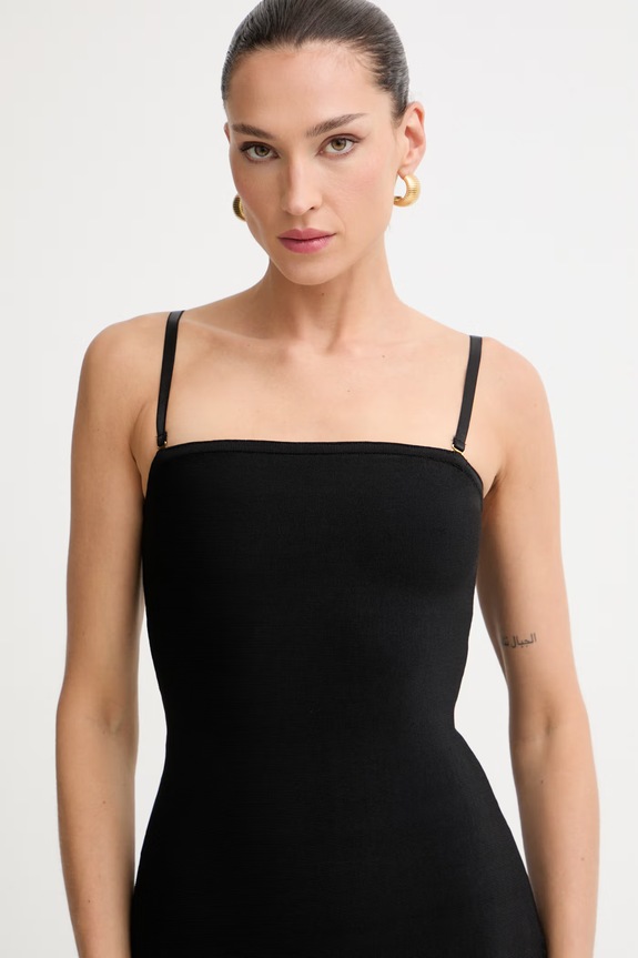 Marciano by Guess bodycon haljina FLOR crna G6GK55.Z0664