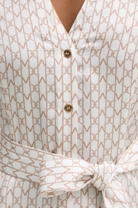 Marciano by Guess sukienka GISELLE G6GK59.W2349 beżowy