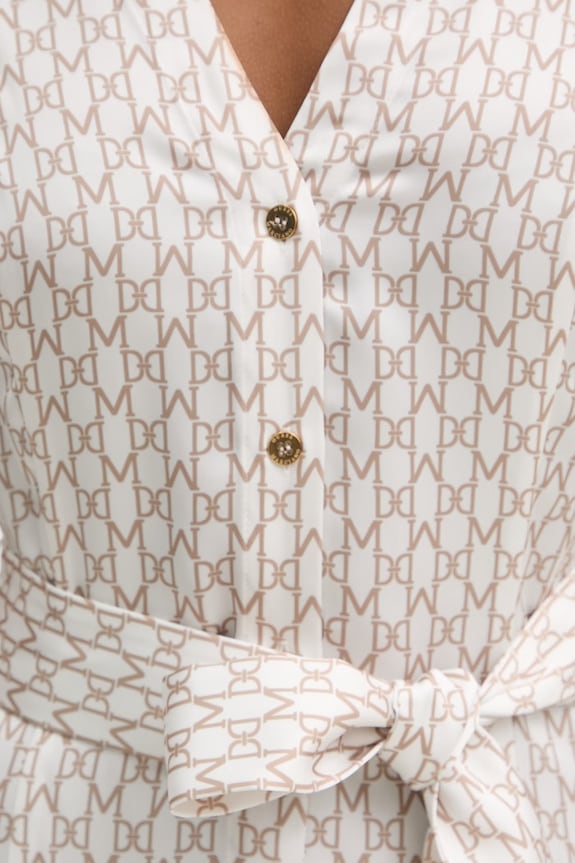 Marciano by Guess sukienka GISELLE G6GK59.W2349 beżowy