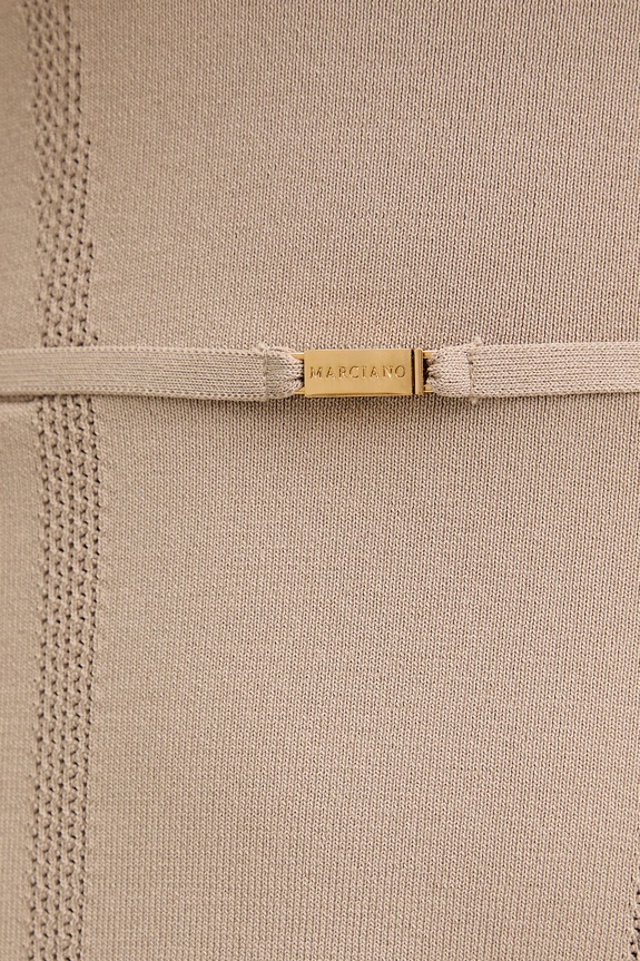 Marciano by Guess vestito svasato con viscosa KASHU G6GK65.Z0762 beige